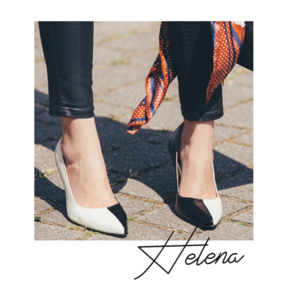 Black & White Heels